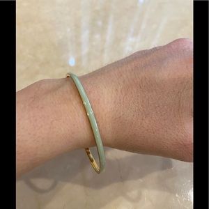 J. Crew Mint Green Enamel Bangle